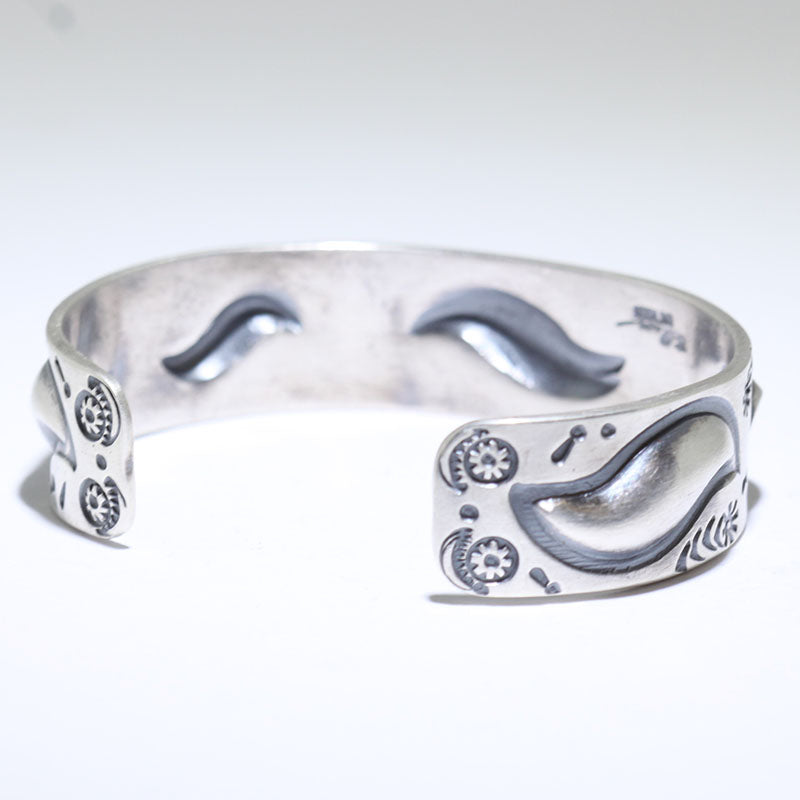Silver Bracelet by Bo Reeves 5-1/4"