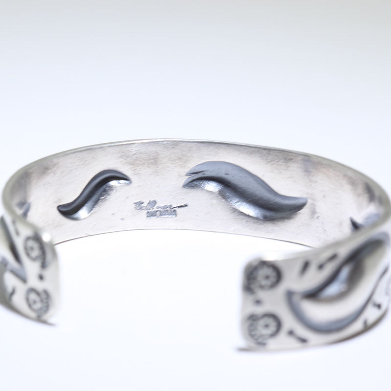 Silver Bracelet by Bo Reeves 5-1/4"