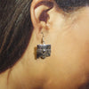 Silver Earrings by Navajo