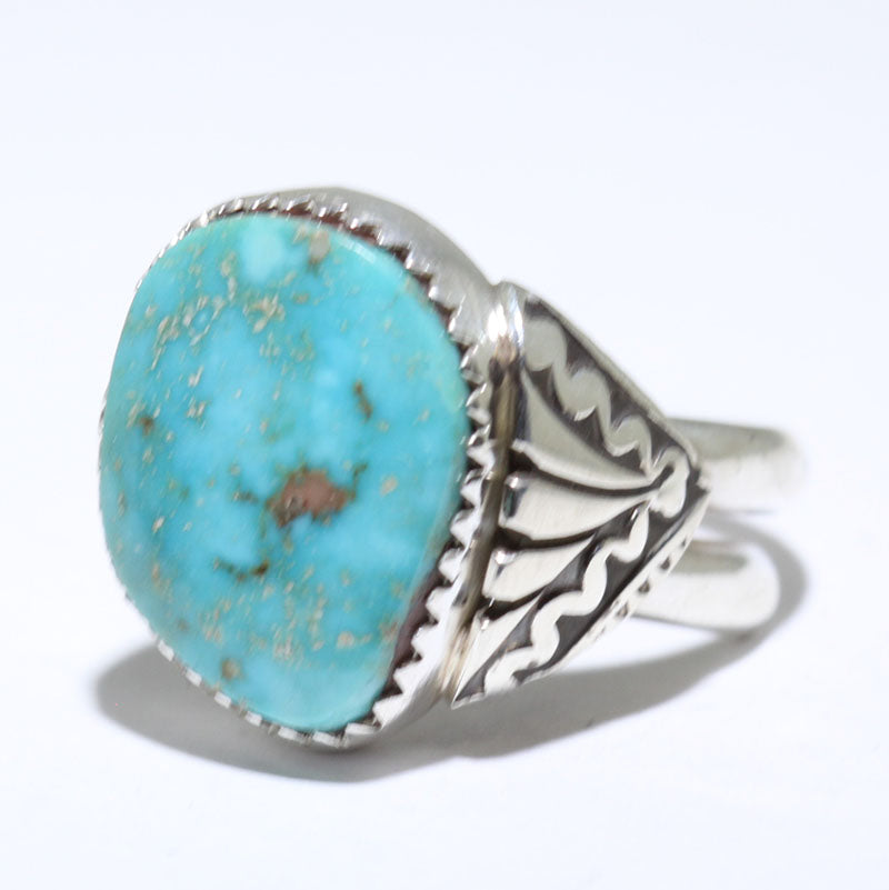Kingman Ring by Steve Yellowhorse- 7.5