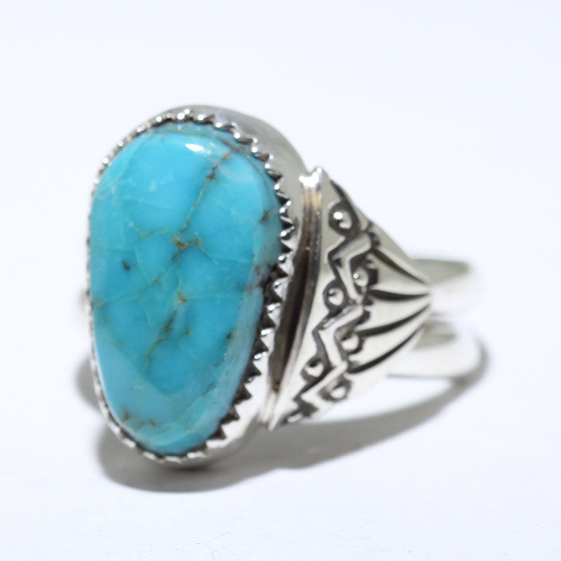 Kingman Ring by Steve Yellowhorse- 7.5