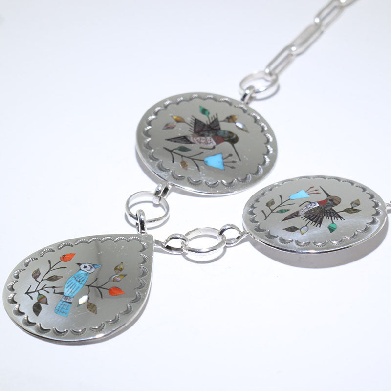 Inlay Necklace by Raymond Boyd