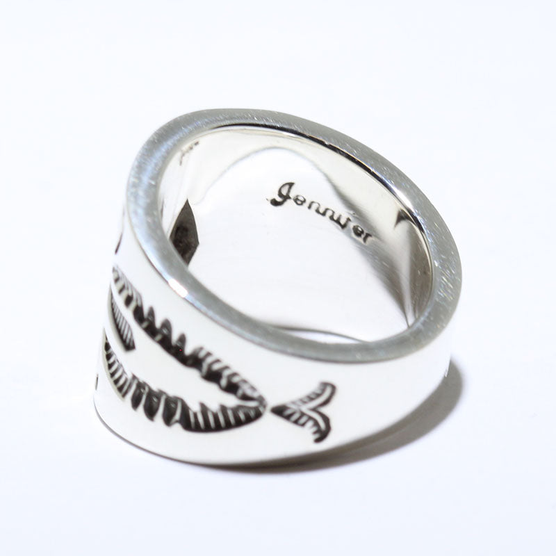 Silver Ring by Jennifer Curtis- 7.5 – Gallup Trading