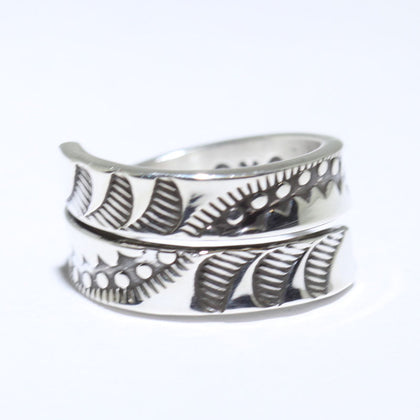Silver Ring by Steve Yellowhorse- 6