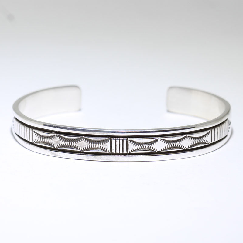 Silver Bracelet by Bruce Morgan (0.37")