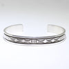 Silver Bracelet by Bruce Morgan (0.37")