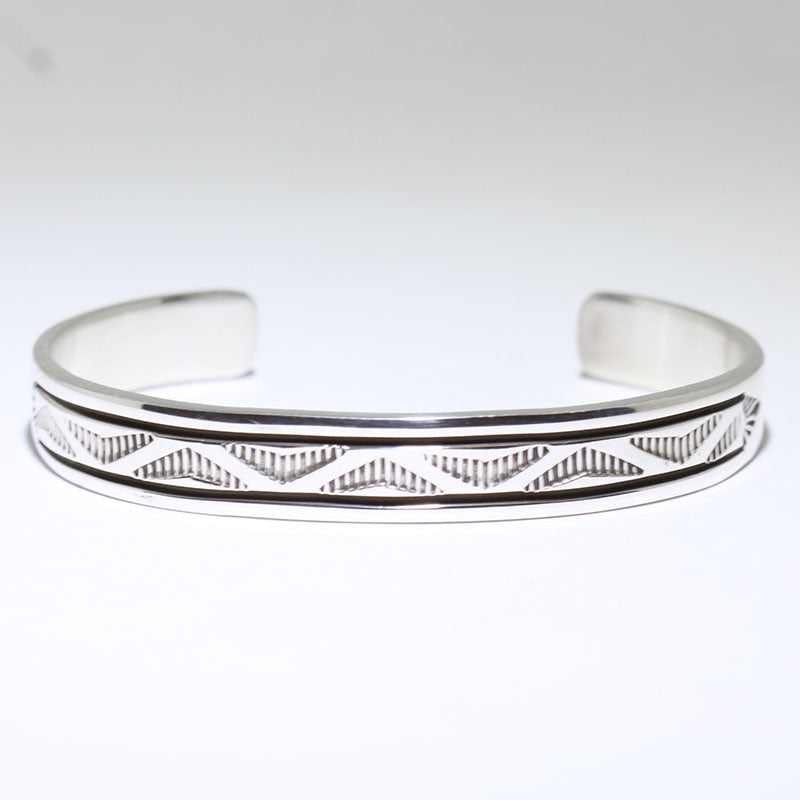 Silver Bracelet by Bruce Morgan (0.37")