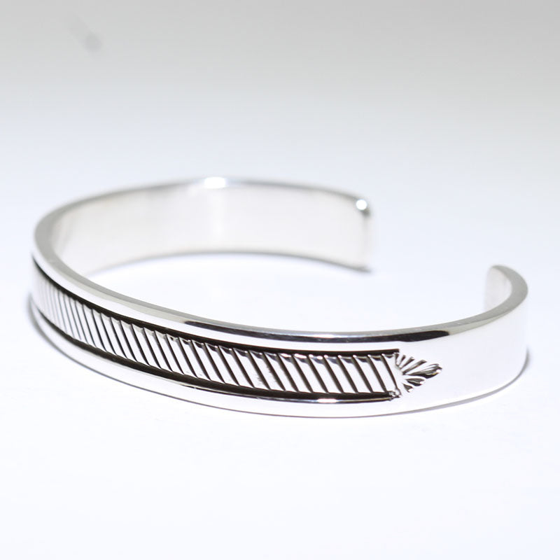 Silver Bracelet by Bruce Morgan (0.37")