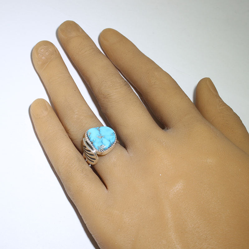 Kingman Ring by Steve Yellowhorse- 6.5