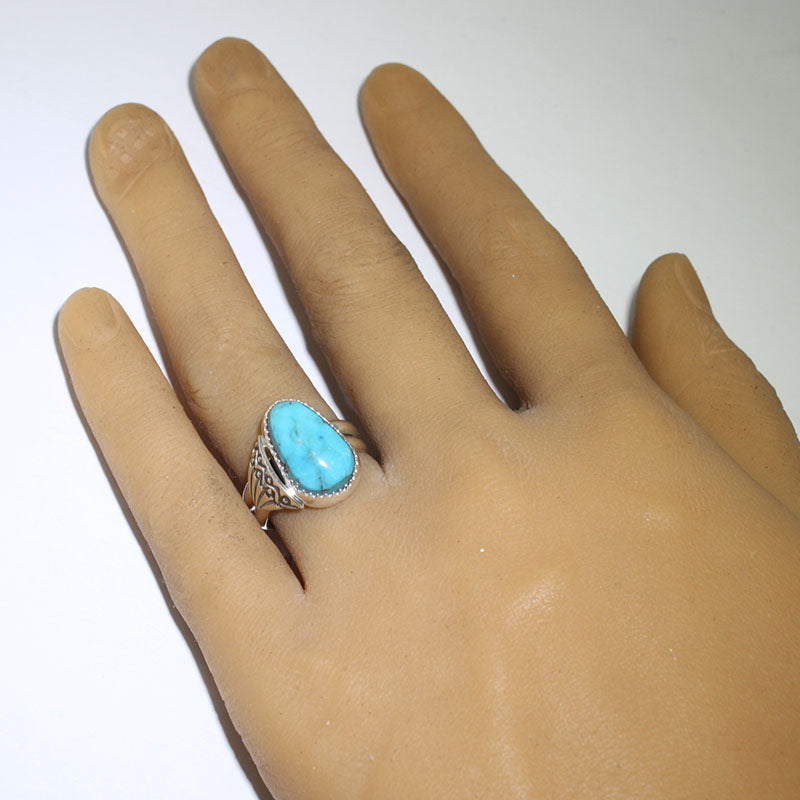 Kingman Ring by Steve Yellowhorse- 7.5