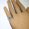 Silver Ring by Steve Yellowhorse- 4.5