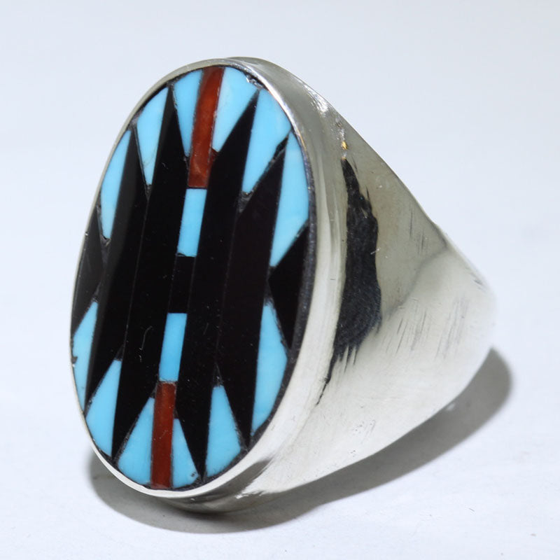 Inlay Ring by Zuni- 10