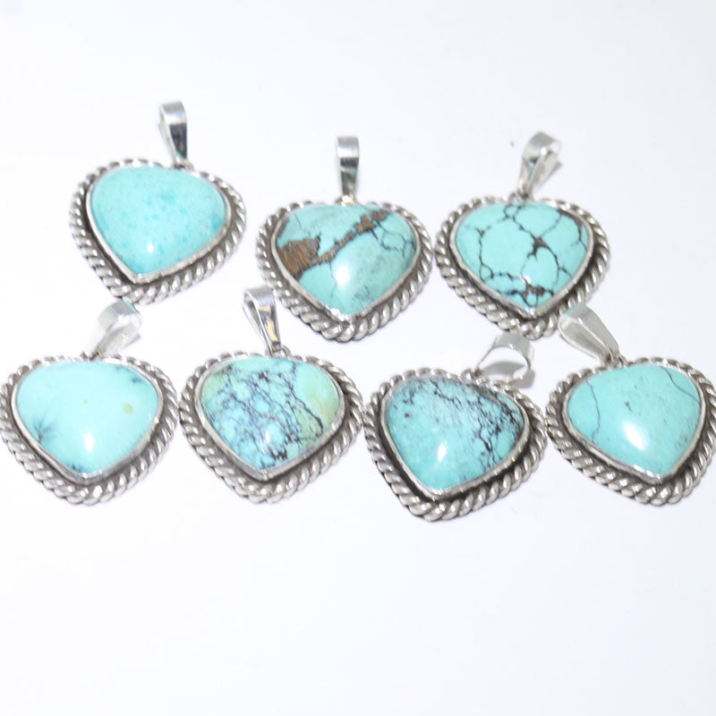Heart Pendant by Navajo