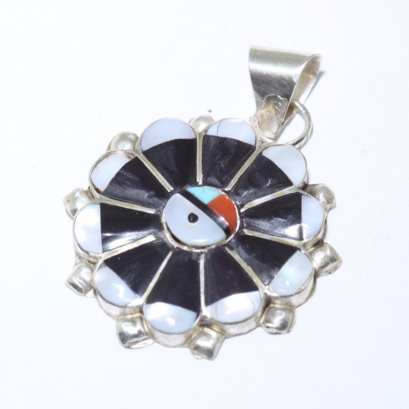 Inlay Pendant by Zuni
