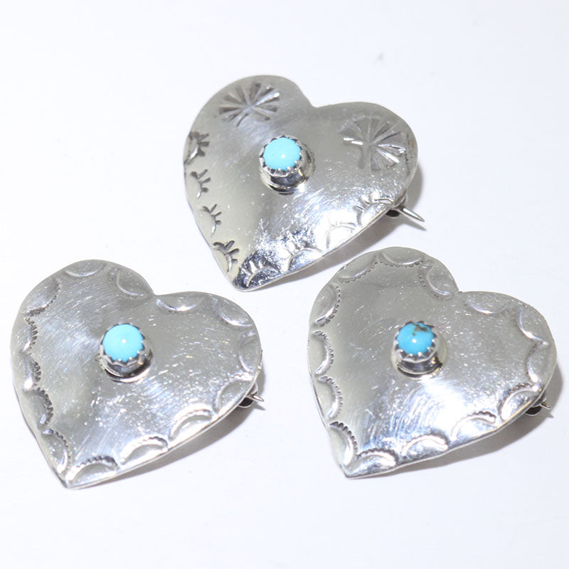 Heart Pin by Pauline Nelson
