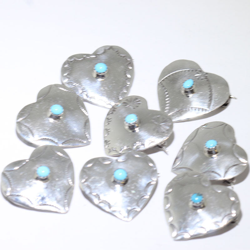 Heart Pin by Pauline Nelson