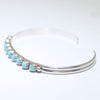 Turquoise Bracelet by Navajo 5-1/4"