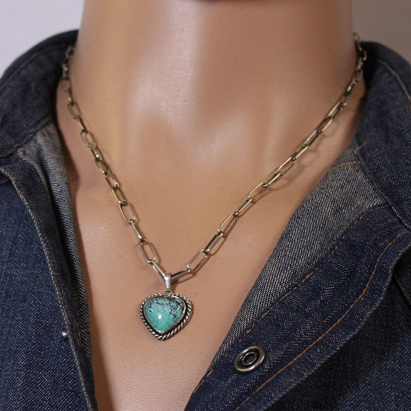 Heart Pendant by Navajo