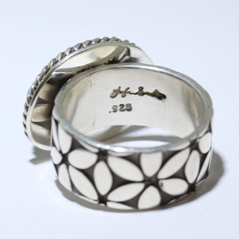 Morenci Ring by Lyle Secatero- 9