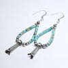 Turquoise Heishi Earring