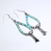 Turquoise Heishi Earring