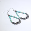 Turquoise Heishi Earring