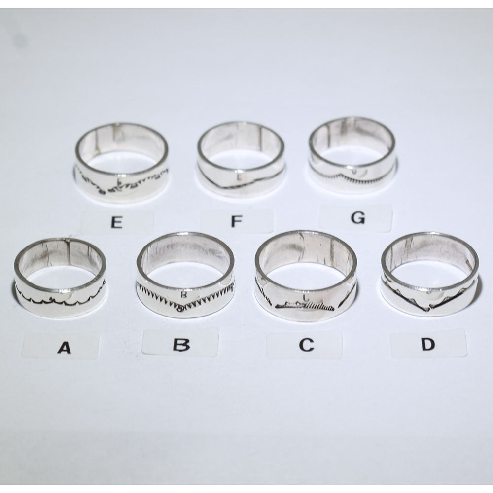 Silver Stamp Ring