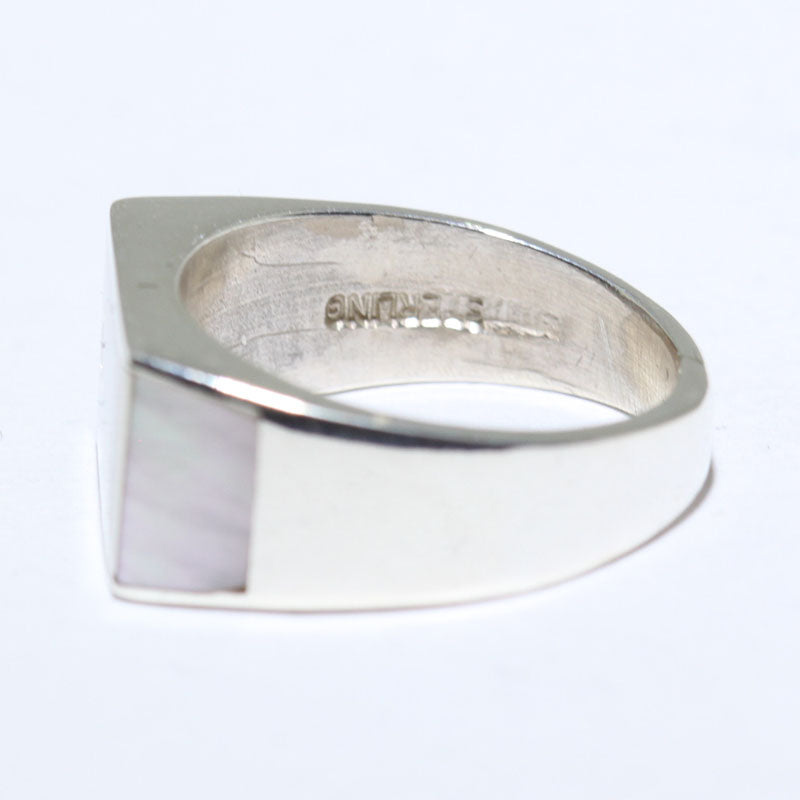 Inlay Ring by Veronica Benally- 4.5