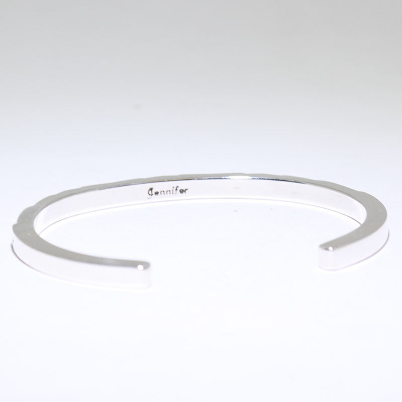 Silver Bracelet by Jennifer Curtis 5-1/4"
