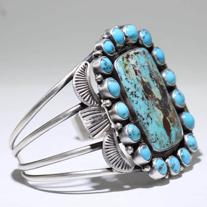 Turquoise Bracelet by Sheila Tso 5-1/2"