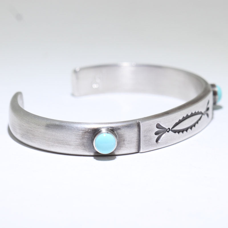 Lone Mtn Bracelet by Darryl Begay 5-3/4"