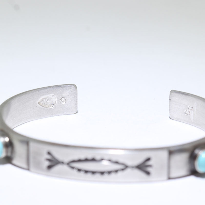 Lone Mtn Bracelet by Darryl Begay 5-3/4"