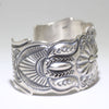 Silver Bracelet by Arnold Blackgoat 5-3/4"