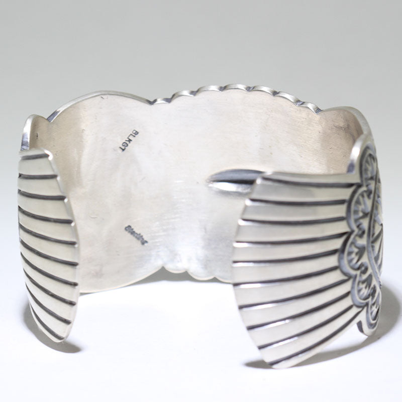 Silver Bracelet by Arnold Blackgoat 6"