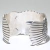 Silver Bracelet by Arnold Blackgoat 6"