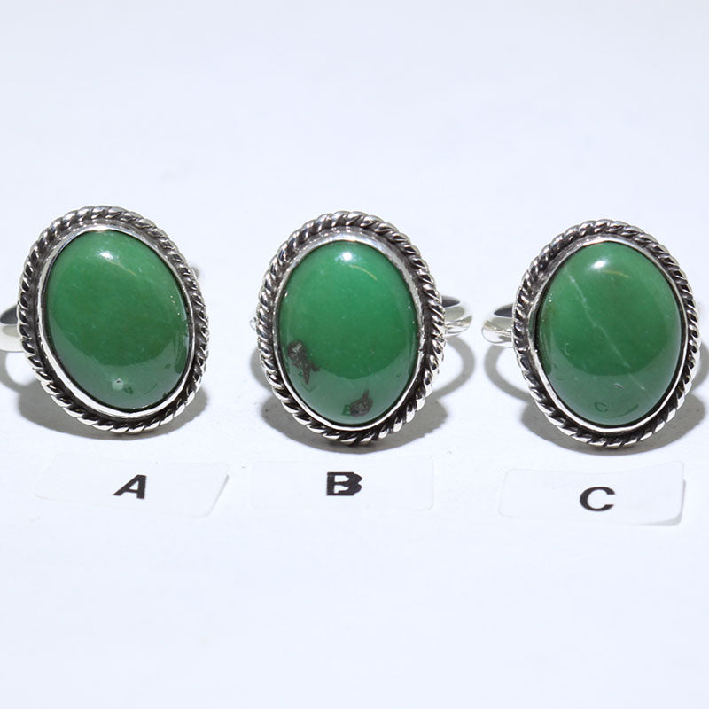 Malachite Ring by Navajo- 6