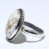 White Buffalo Ring by Navajo