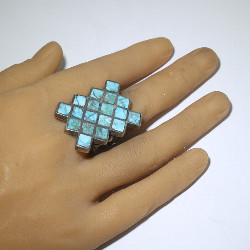 Blue Gem Ring by Jock Favour- 9