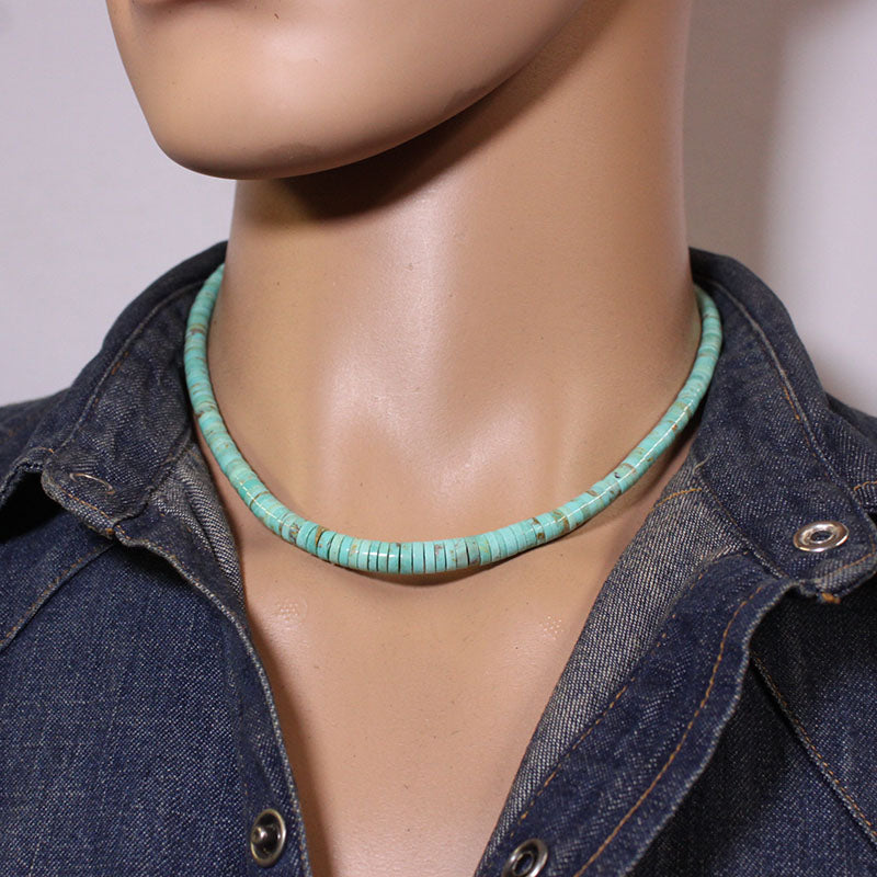 Heishi Necklace by Calvin Lovato