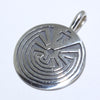 Silver Pendant by Clifton Mowa