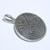 Silver Pendant by Clifton Mowa