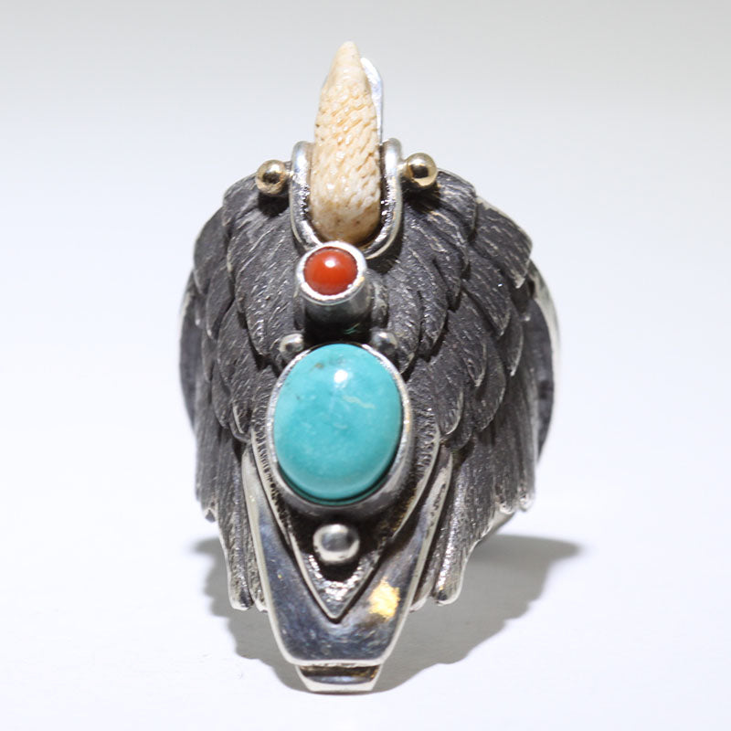 Eagle Ring by Ray Winner- 9.5 – Gallup Trading
