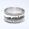 Silver Ring by Charlie John- 12