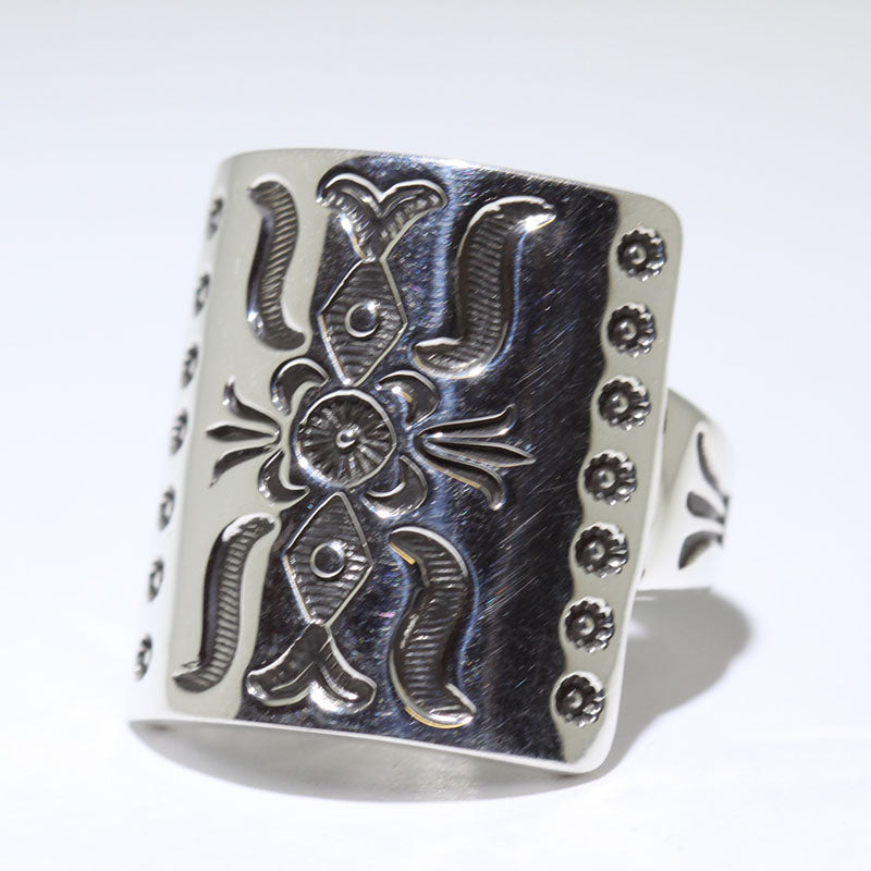 Silver Ring by Jennifer Curtis- 10 – Gallup Trading