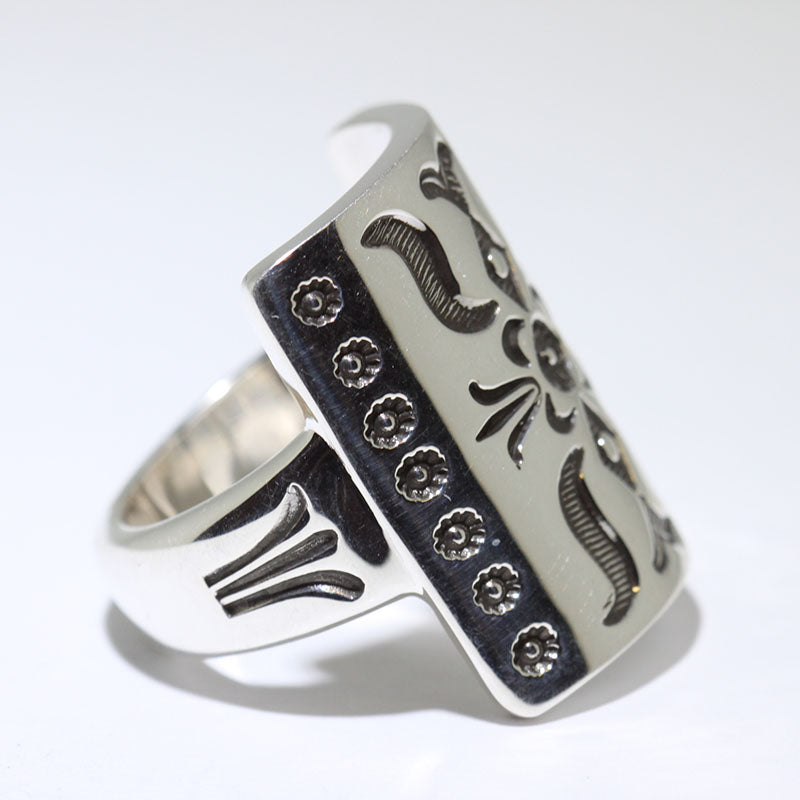Silver Ring by Jennifer Curtis- 10 – Gallup Trading
