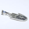 Silver Pendant by Hopi