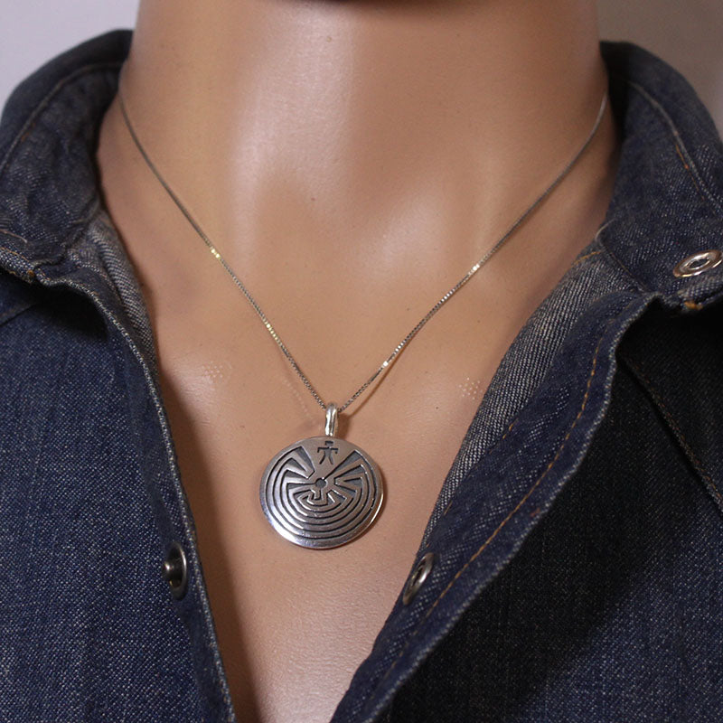 Silver Pendant by Clifton Mowa