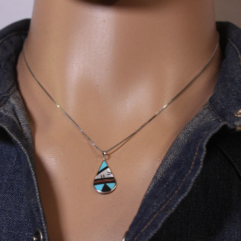 Inlay Pendant by Zuni