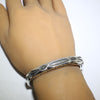 Silver Bracelet by Jennifer Curtis 5-1/2"