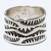 Silver Ring by Darrell Cadman- 7.5
